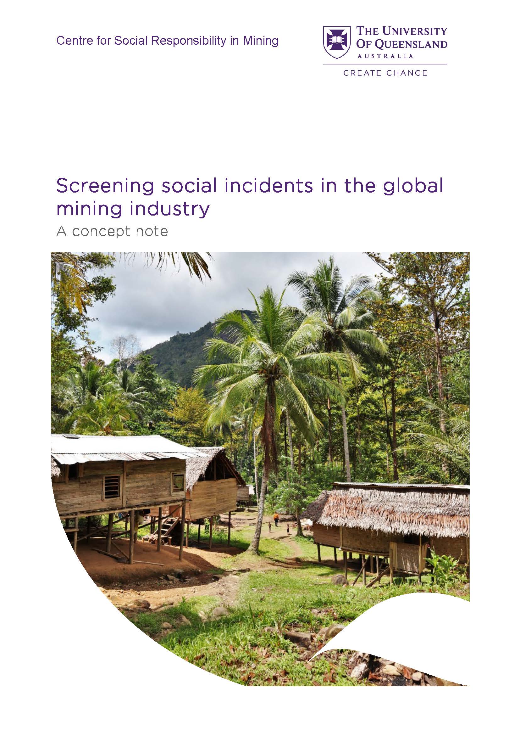 Screening social incidents in the global mining industry