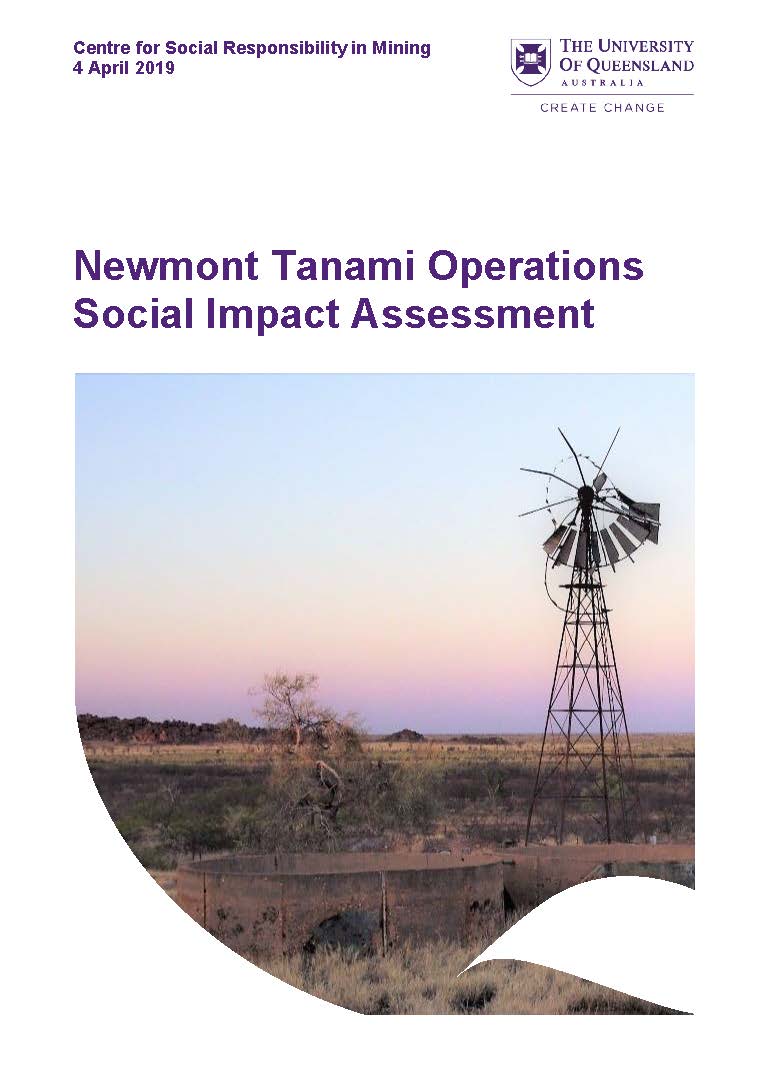 Newmont Tanami Operations social impact assessment