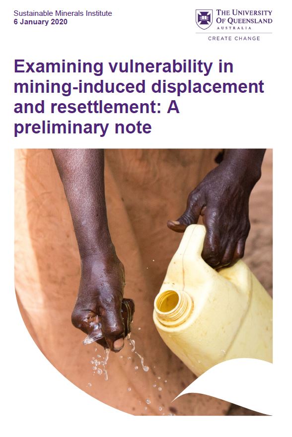 Examining vulnerability in mining-induced displacement and resettlement: A preliminary note