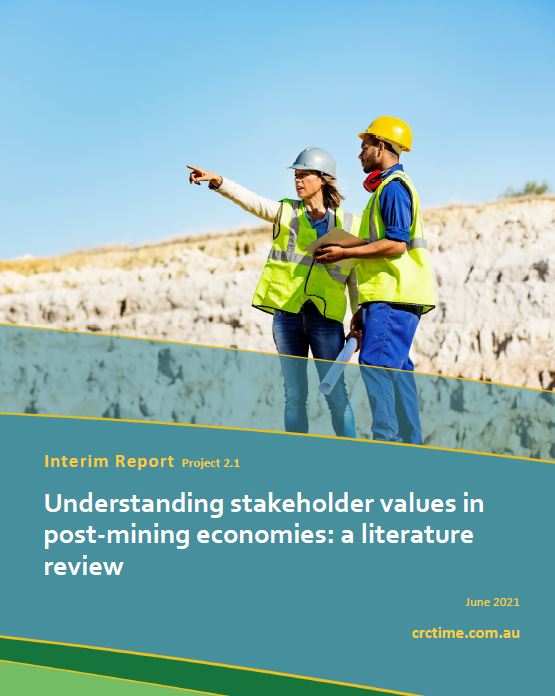 Understanding stakeholder values in post-mining economies: a literature review