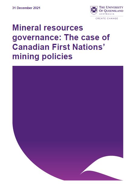 A case study of Canadian First Nations’ mining policies