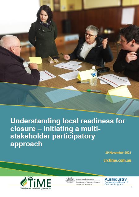 Understanding local readiness for closure – initiating a multi-stakeholder participatory approach (research report)