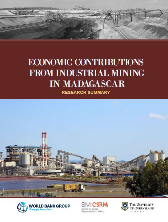 Economic contributions from industrial mining in Madagascar