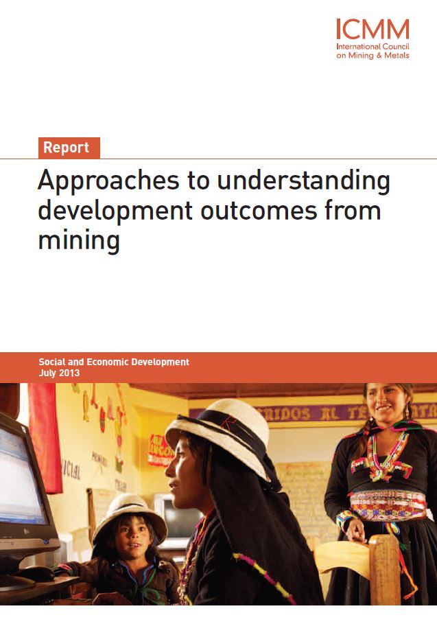 ICMM approaches to understanding development outcomes from mining