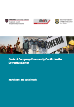 Costs of company-community conflict in the extractive sector